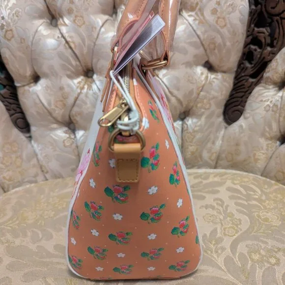 Loungefly Strawberry Shortcake Artwork Satchel - Picture 7 of 10